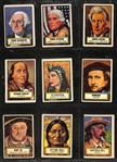 1952 Topps Look n See Partial Set (123 of 135 Cards) w. Rembrandt